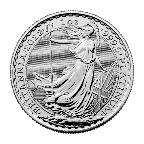 Pièce 1 once de platine Britannia 2022 | La Monnaie royale