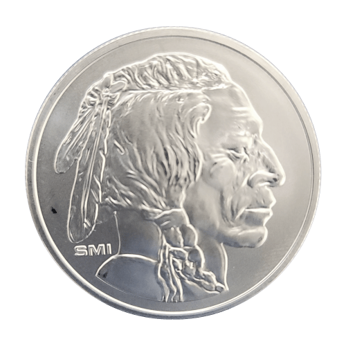 1 oz Old Style Buffalo Silver Round | Sunshine Minting