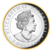 Pièce 2 onces d'argent doré Haut relief Kookaburra australien 2022 | Monnaie de Perth