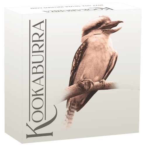 Pièce 5 onces d'argent incus Kookaburra australien 2022 | Monnaie de Perth