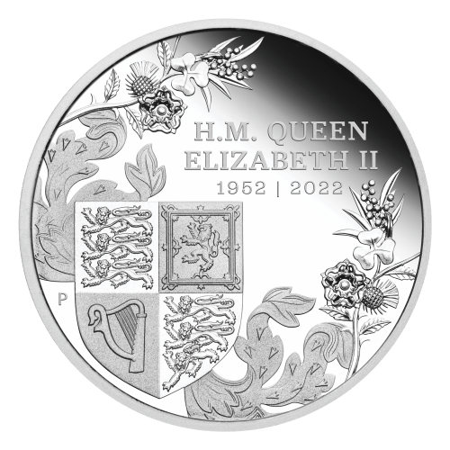 1 oz 2022 The Queen’s Platinum Jubilee Silver Coin | Perth Mint