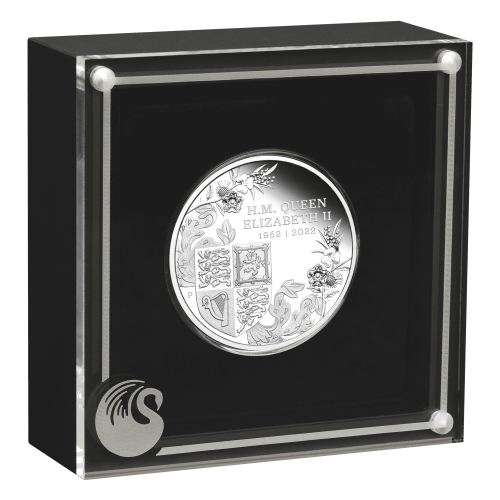 1 oz 2022 The Queen’s Platinum Jubilee Silver Coin | Perth Mint