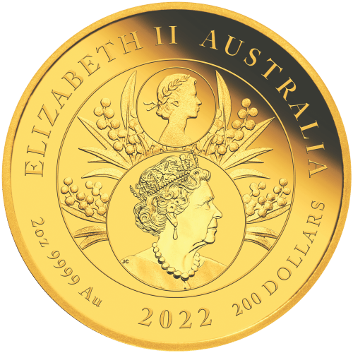 Pièce 2 onces en or Jubilé de platine de la Reine 2022 | Monnaie de Perth