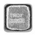 1 oz Heart Silver Cube | Yeager's Poured Silver