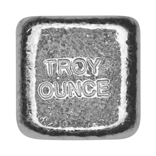 1 oz Sea Turtle Silver Cube | Yeager's Poured Silver
