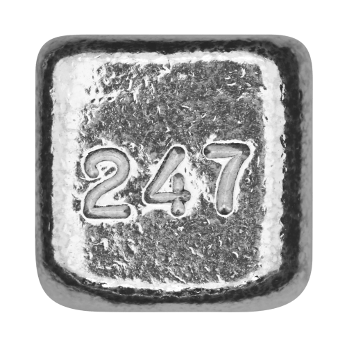 1 oz Sea Turtle Silver Cube | Yeager's Poured Silver