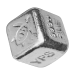 1 oz Sea Turtle Silver Cube | Yeager's Poured Silver