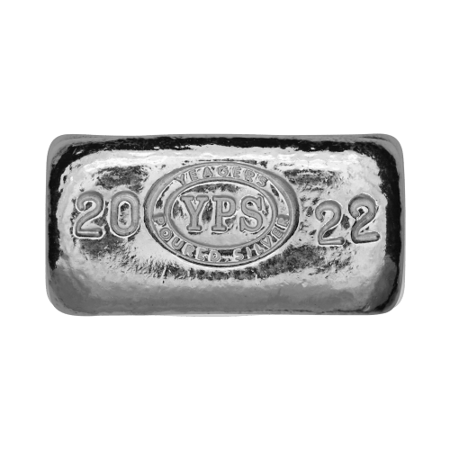 1 oz 2022 Silver Bar | Yeager's Poured Silver