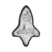 3 onces Lingot d'argent Fusée « To Da Moon » | Yeager's Poured Silver