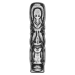 100 grammes Totem d'argent Crâne Tiki | Yeager's Poured Silver