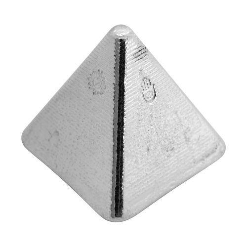 8 oz Silver Egyptian Pyramid | Yeager's Poured Silver