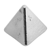 8 oz Silver Egyptian Pyramid | Yeager's Poured Silver