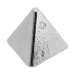8 oz Silver Egyptian Pyramid | Yeager's Poured Silver