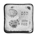 8 oz Silver Egyptian Pyramid | Yeager's Poured Silver