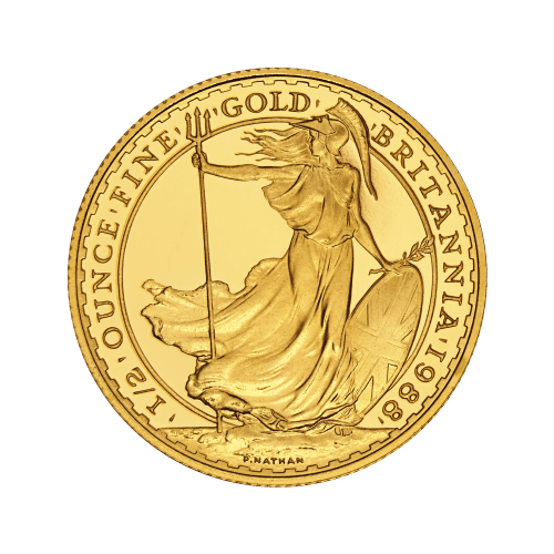Ensemble de 4 pièces 1,85 once d'or 1988 Épreuve numismatique Britannia dans un coffret | La Monnaie royale