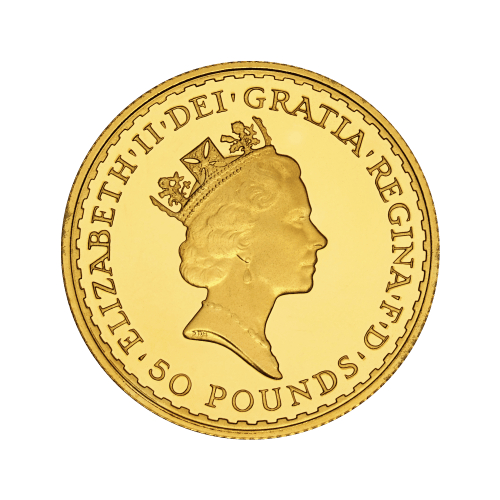 Ensemble de 4 pièces 1,85 once d'or 1988 Épreuve numismatique Britannia dans un coffret | La Monnaie royale