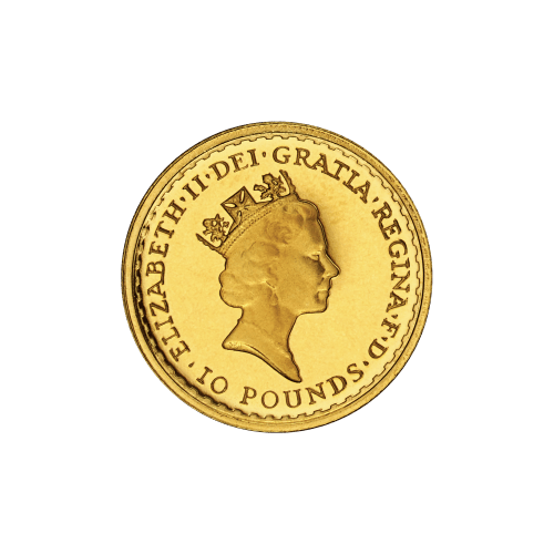 Ensemble de 4 pièces 1,85 once d'or 1988 Épreuve numismatique Britannia dans un coffret | La Monnaie royale