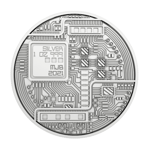 1 oz Ethereum Silver Round | Patriot Coins