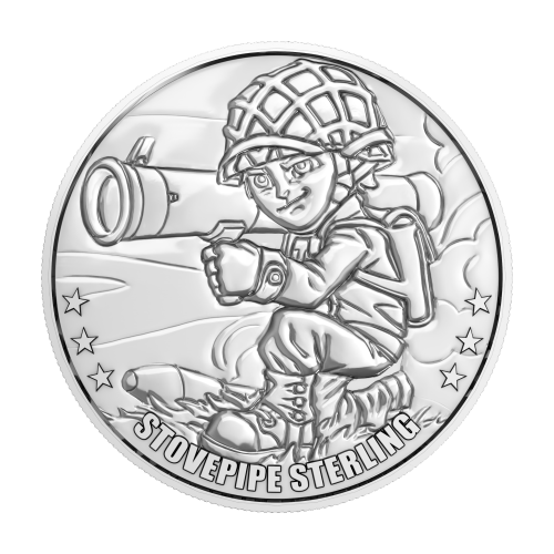 1 oz Stovepipe Silver Round | Patriot Coins