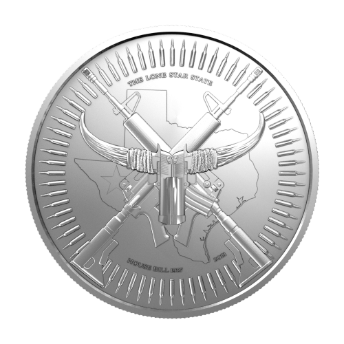 1 oz Texas Silver Round | Patriot Coins