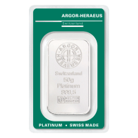 50 gram Platinum Bars
