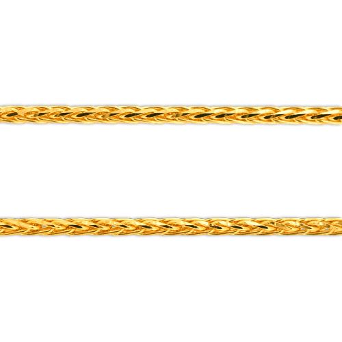 30.0 gram 22 kt Spiga Style Gold Necklace