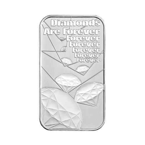 007 純銀バー 1オンス Buy 1oz James Bond Silver Bar | The Royal Mint