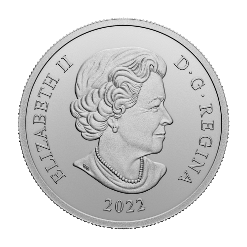 Pièce 1 once d'argent Diadème de diamant de Sa Majesté la reine Elizabeth II 2022 | Monnaie royale canadienne