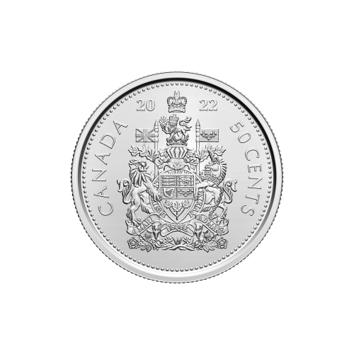 Rouleau de pièces 50 centimes spécial 2022 | Monnaie royale canadienne