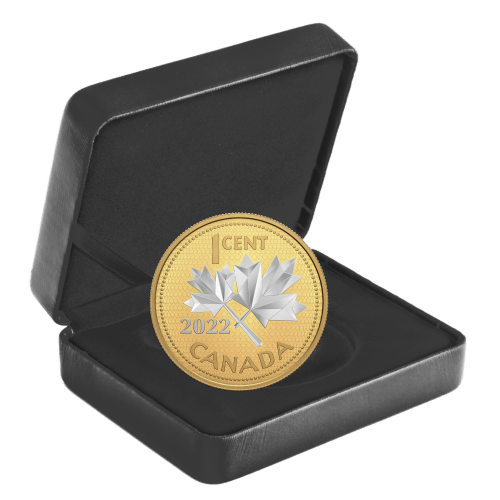 5 oz 2022 1 Cent 10th Anniversary of the Farewell to the Penny Silver Coin | Royal Canadian Mint