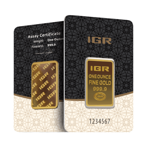 1 once Lingot d'or | Istanbul Gold Refinery