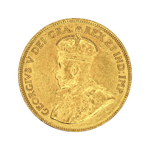 Pièce d'or Réserve d'argent canadienne 10 $ 1914