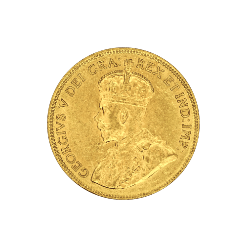 1914 $5 Canadian Gold Reserve Gold Coin | Royal Canadian Mint