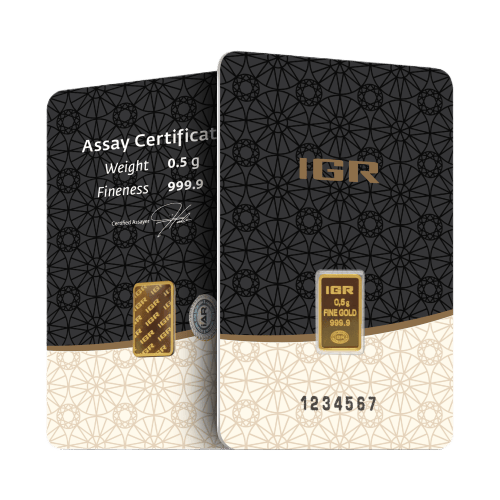 0.5 gram Gold Bar | Istanbul Gold Refinery
