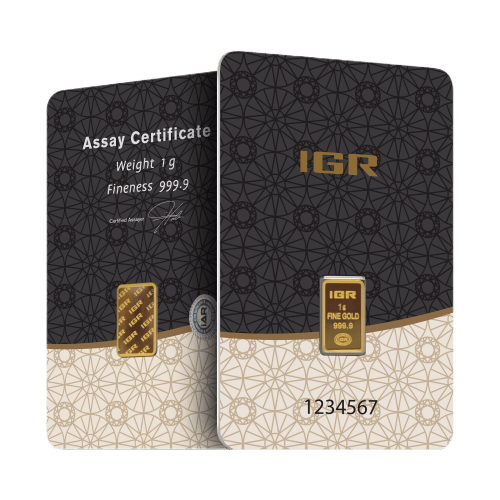 1 gram Gold Bar | Istanbul Gold Refinery