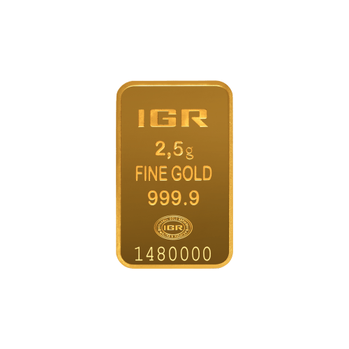 2.5 gram Gold Bar | Istanbul Gold Refinery
