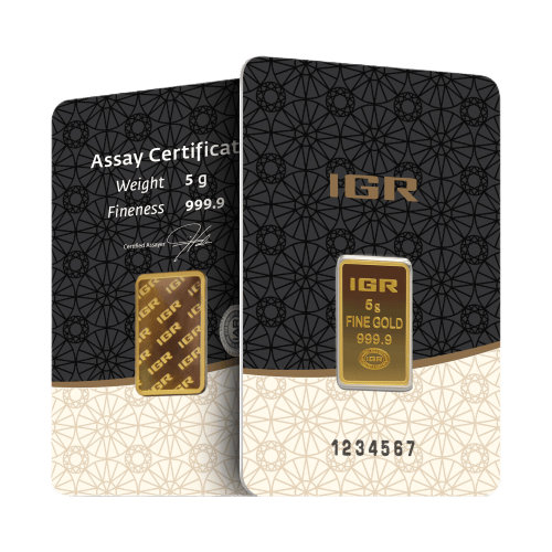 5 gram Gold Bar | Istanbul Gold Refinery
