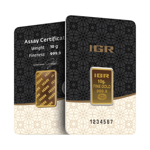 10 gram Gold Bar | Istanbul Gold Refinery