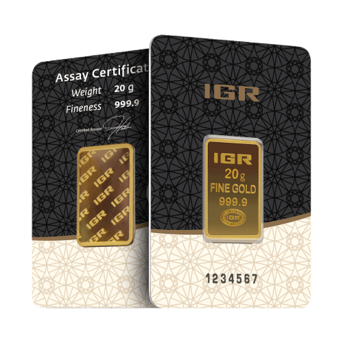 20 gram Gold Bar | Istanbul Gold Refinery