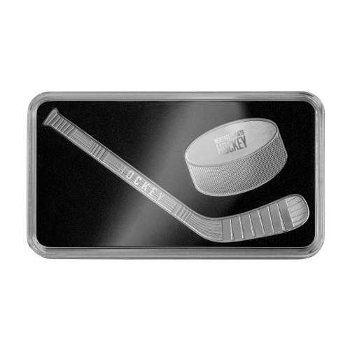 Ensemble de 2 pièces 1/2 once d'argent Série Sports en héritage : Hockey sur glace 2022| PAMP Suisse