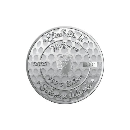 Ensemble de 2 pièces 1/2 once d'argent Série Sports du patrimoine : Golf 2022 | PAMP Suisse