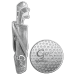 Ensemble de 2 pièces 1/2 once d'argent Série Sports du patrimoine : Golf 2022 | PAMP Suisse