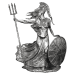 30 oz The Britannia Silver Statue