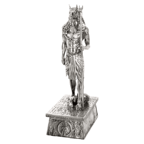 13 oz Anubis Silver Statue