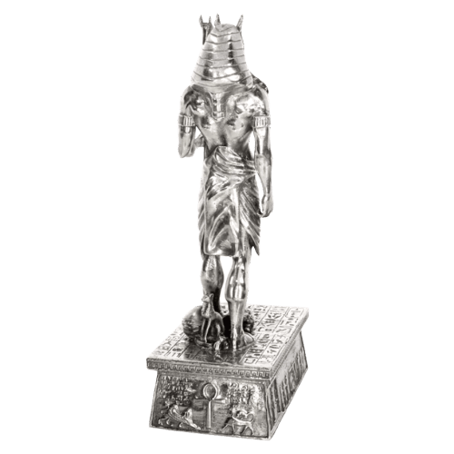 13 oz Anubis Silver Statue