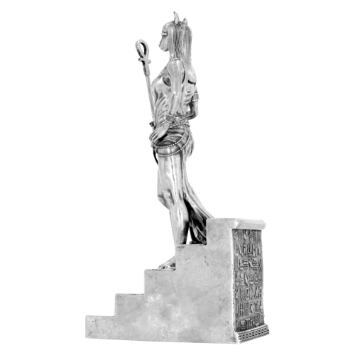 Statue Bastet 11 onces d'argent