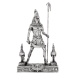 12 oz Horus Silver Statue