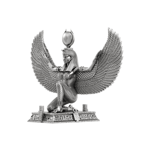 Statue Isis 12 onces d'argent
