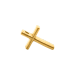 9.8 gram 24 kt Classic Cross Gold Pendant