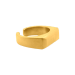 21.2 gram 24 kt Large Adjustable Signet Gold Ring